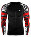 RED BJJ COMPRESSION LONG SLEEVE