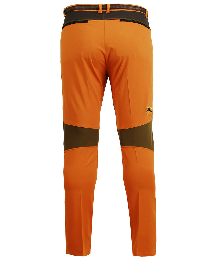 orange lightweight hiking long pants