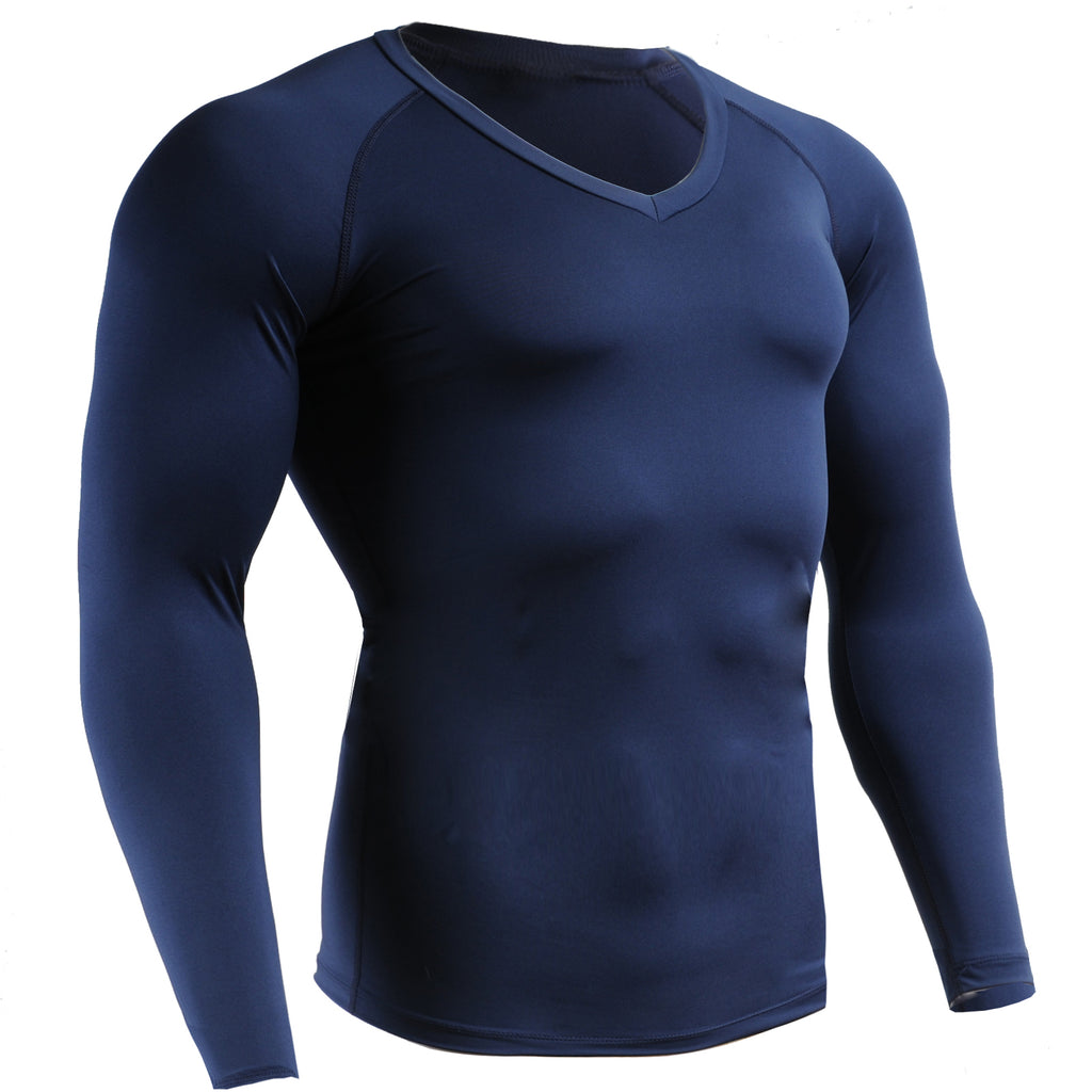 EMFRAA Compression winter thermal tight V-neck