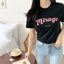 Women's Mirage T-Shirt Graphic Tee Casual Letters Print Short Sleeve Tops