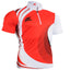 FIxgear Sports Top Short Sleeve Tee Shirt 1/4 Zip-up
