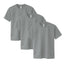 3-Pack Gray Dry Fit Mesh Athlete's AIRism Shirt