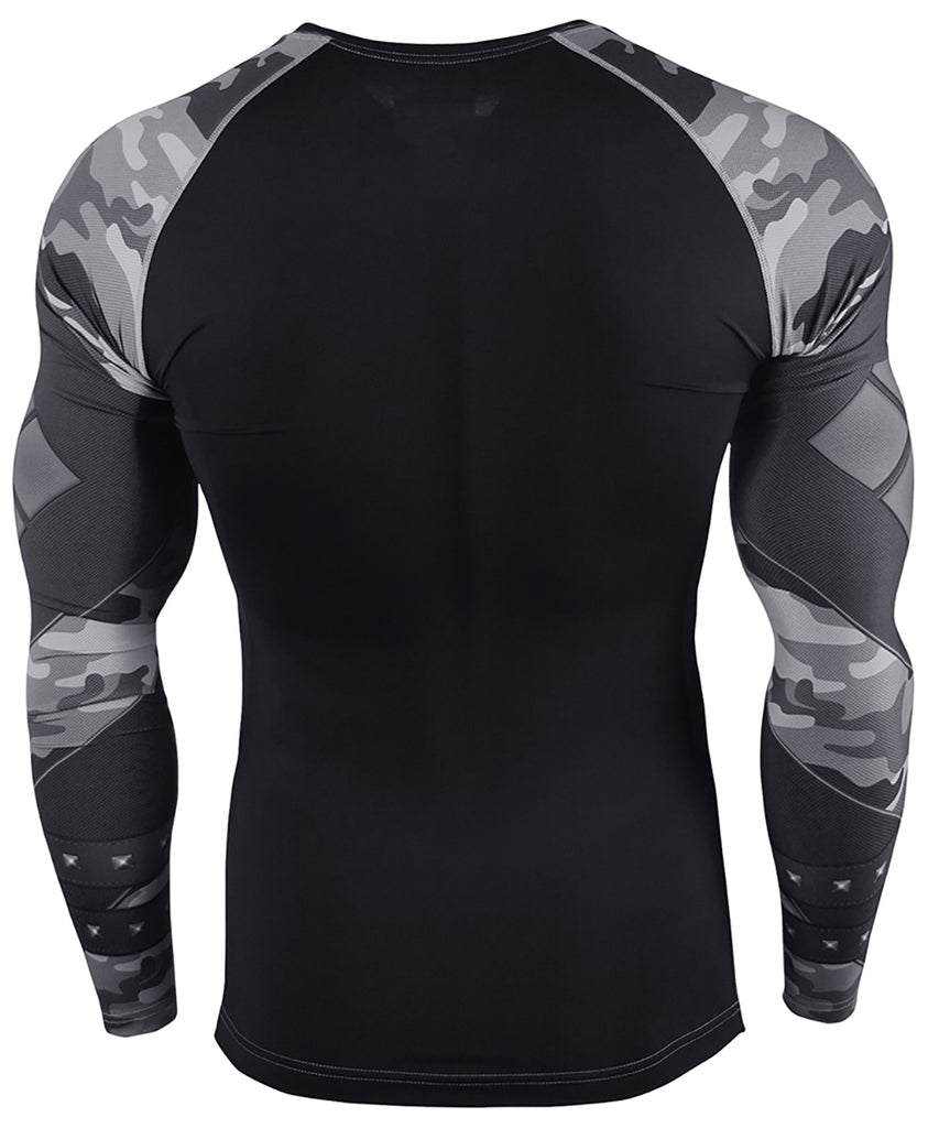camouflage compression gear long sleeves