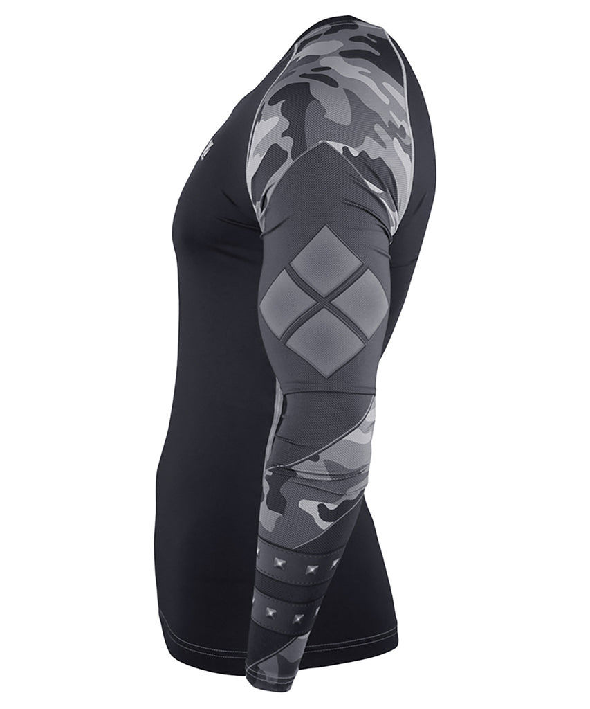 camouflage compression gear long sleeves