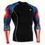 Fixgear Compression Blue Long Sleeve Top