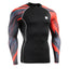 Fixgear Compression T Shirt Long Sleeve Red