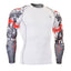 Fixgear Compression White Long Sleeve T Shirt