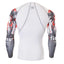 Fixgear Compression White Long Sleeve T Shirt