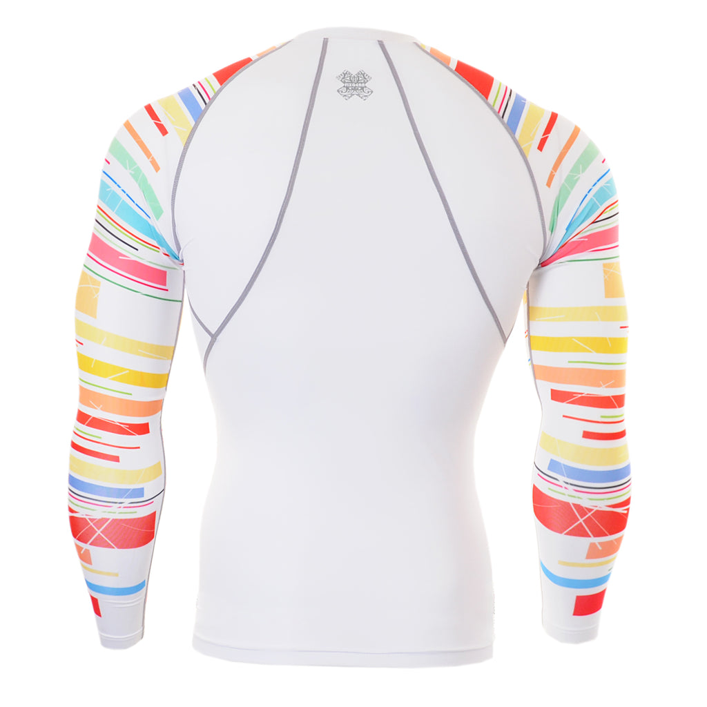 Fixgear White Compression Long Sleeve Tee