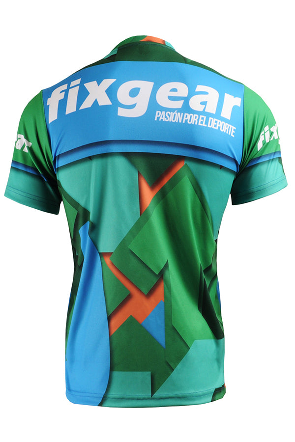 FIxgear Green Sport Short Sleeve Tee Shirt