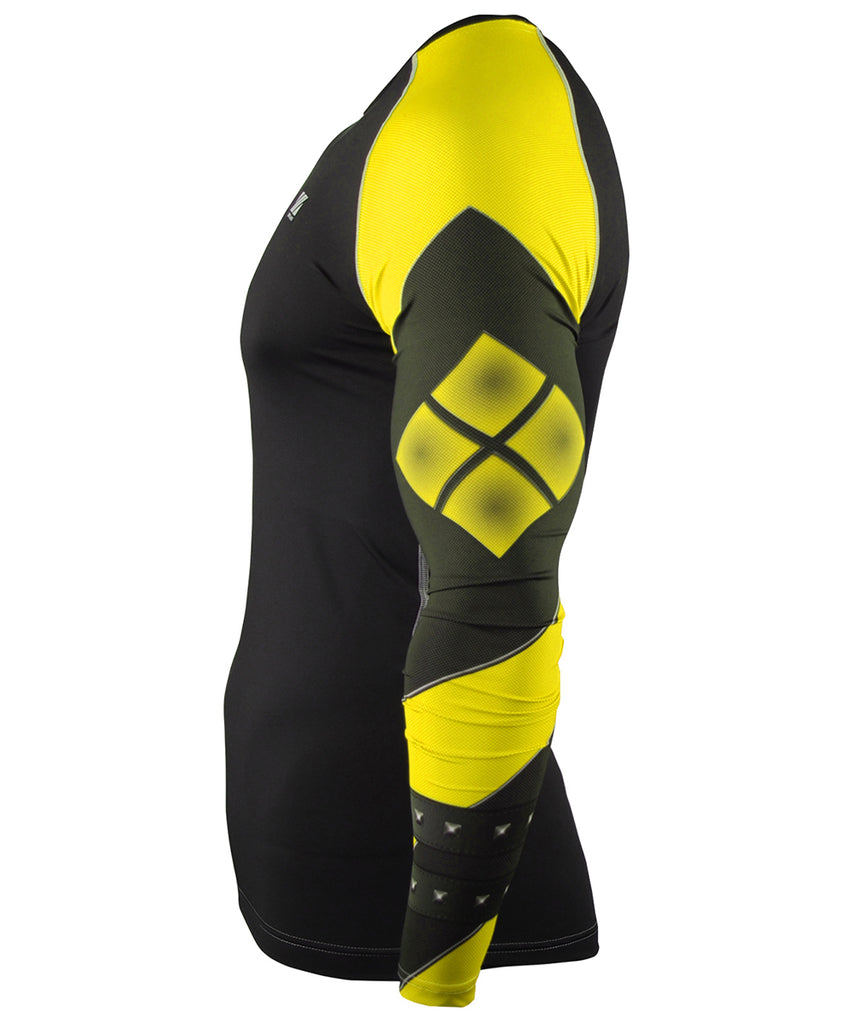 Yellow Long Sleeve Compression Gear