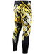 Yellow Pieces Pattern Design Tights