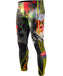 Green,Red,Yellow Color Spary Design Leggings