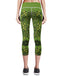 green compression capri leggings