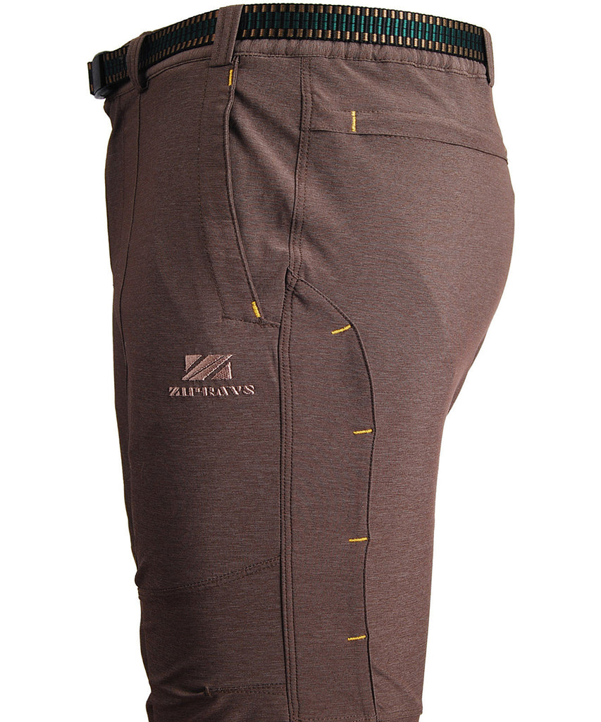 detail view / mens hiking outdoor long pants