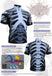 FIxgear 1/4 Zip-Up Sports Top Short Sleeve Tee Shirt