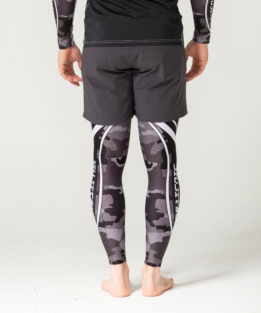 charcoal lightweight short training pants