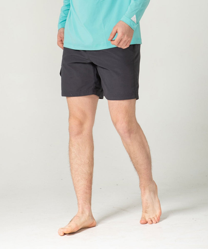 charcoal light weight shorts 