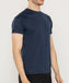 mens recycled polyester t shirt NAVY