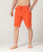 orange short pants two deep side pockets