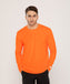 orange loosefit long sleeve rashguard&size:XXX